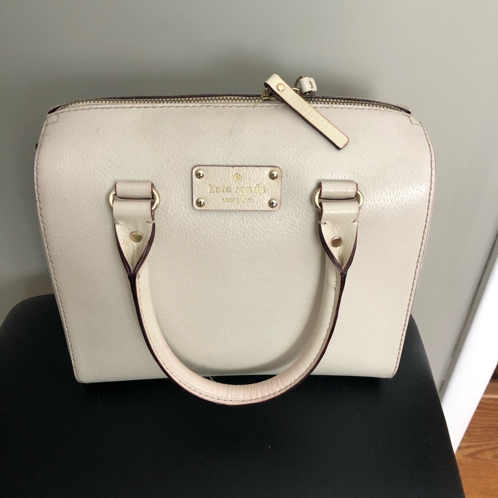 Kate Spade medium purse, cream